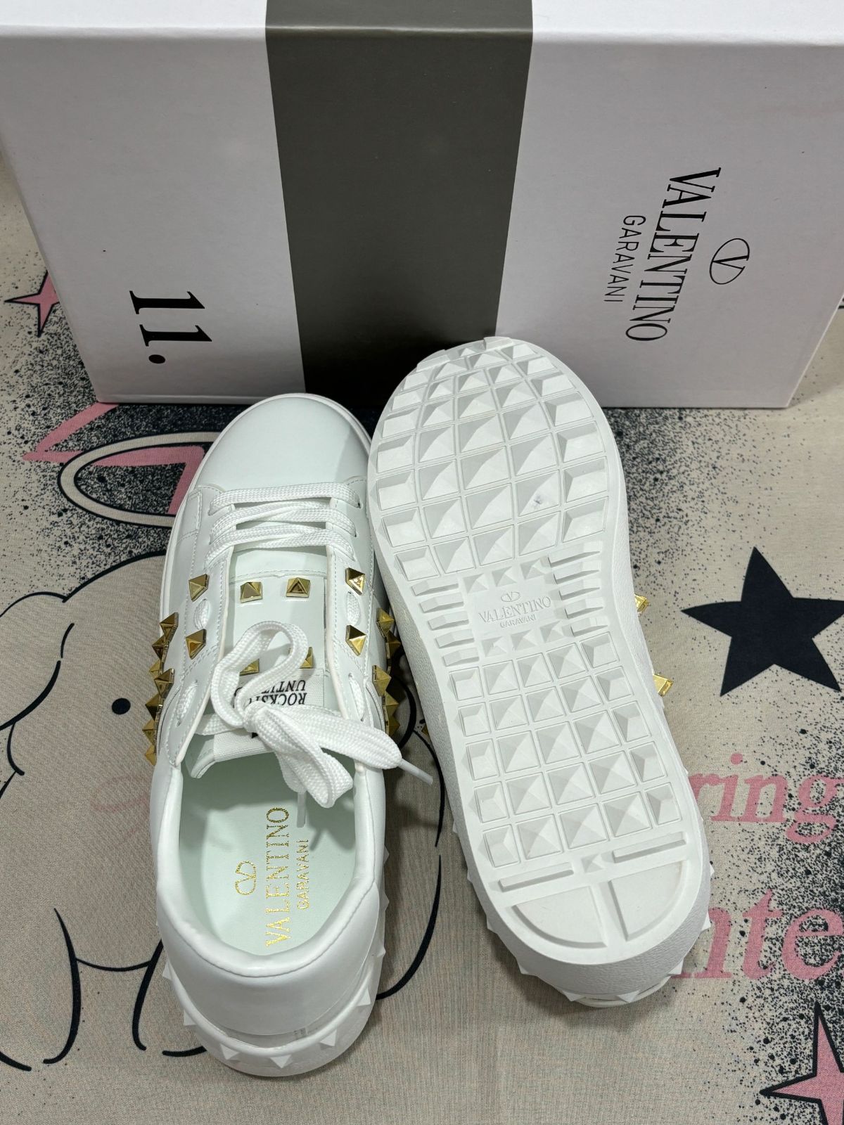 VALENTINO ロックス タッズアンタイトルド スニーカー  ヴァレンティノ