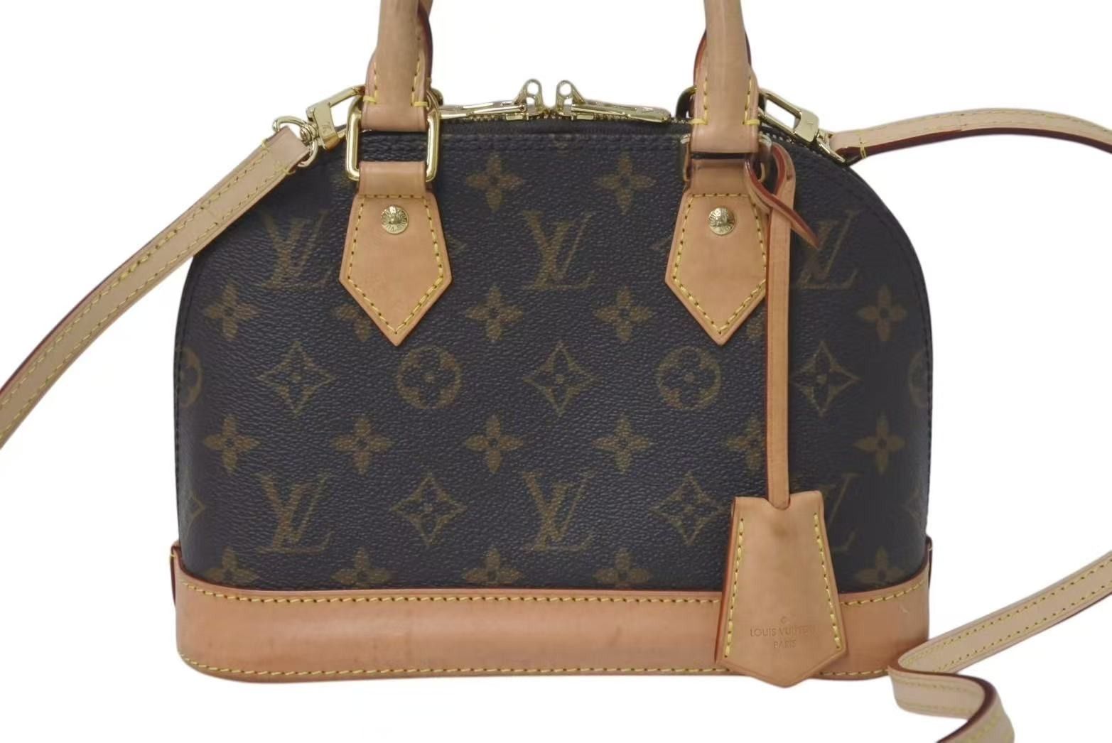 美品 LOUIS VUITTON ルイヴィトン アルマBB モノグラム 鍵・箱付 Louis Vuitton アルマBB モノグラム 美品 美品 LOUIS VUITTON ルイ