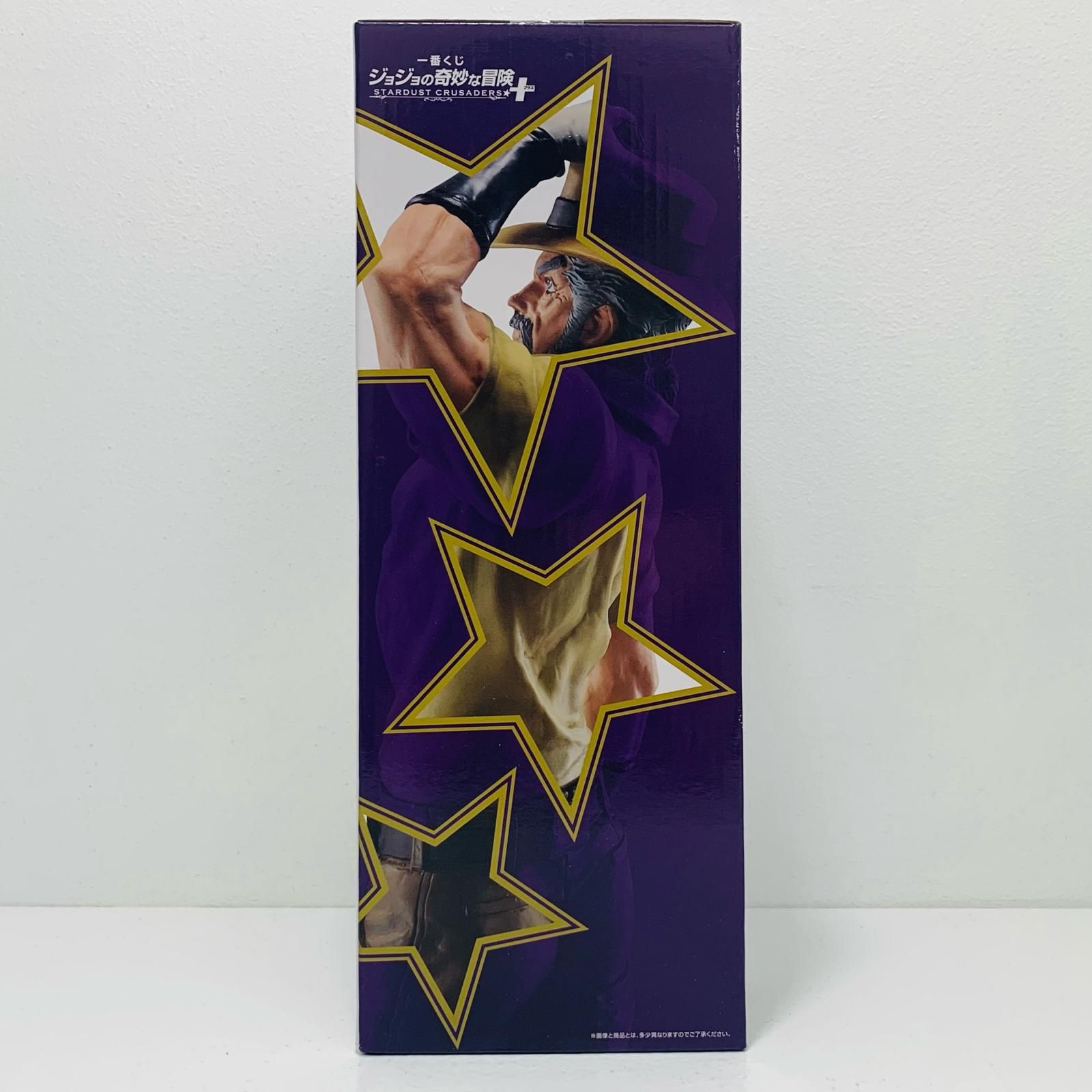 ジョジョの奇妙な冒険　Ｃ賞ジョセフジョースター　Ｆ賞イギー　MASTERLISE 一番くじ ​ジョジョの奇妙な冒険 ​STARDUST ​CRUSADERS」【​C賞