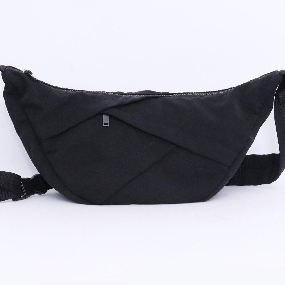 Y’S NY WASHER TWILL 3-POCKET SHOULDER BAG ブラック YP-I10-691