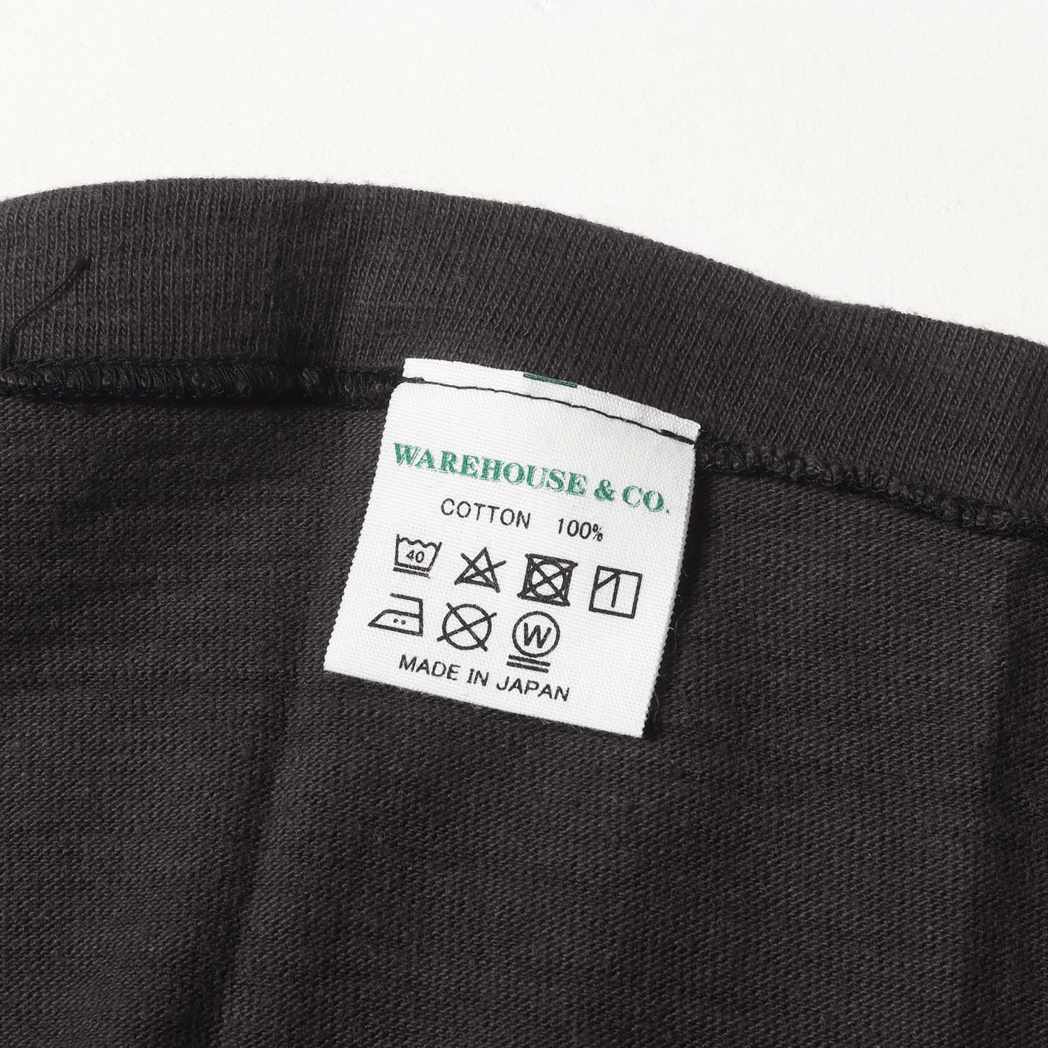 WAREHOUSE ウエアハウス Tシャツ スミクロ サイズ:38(M) | 23SS