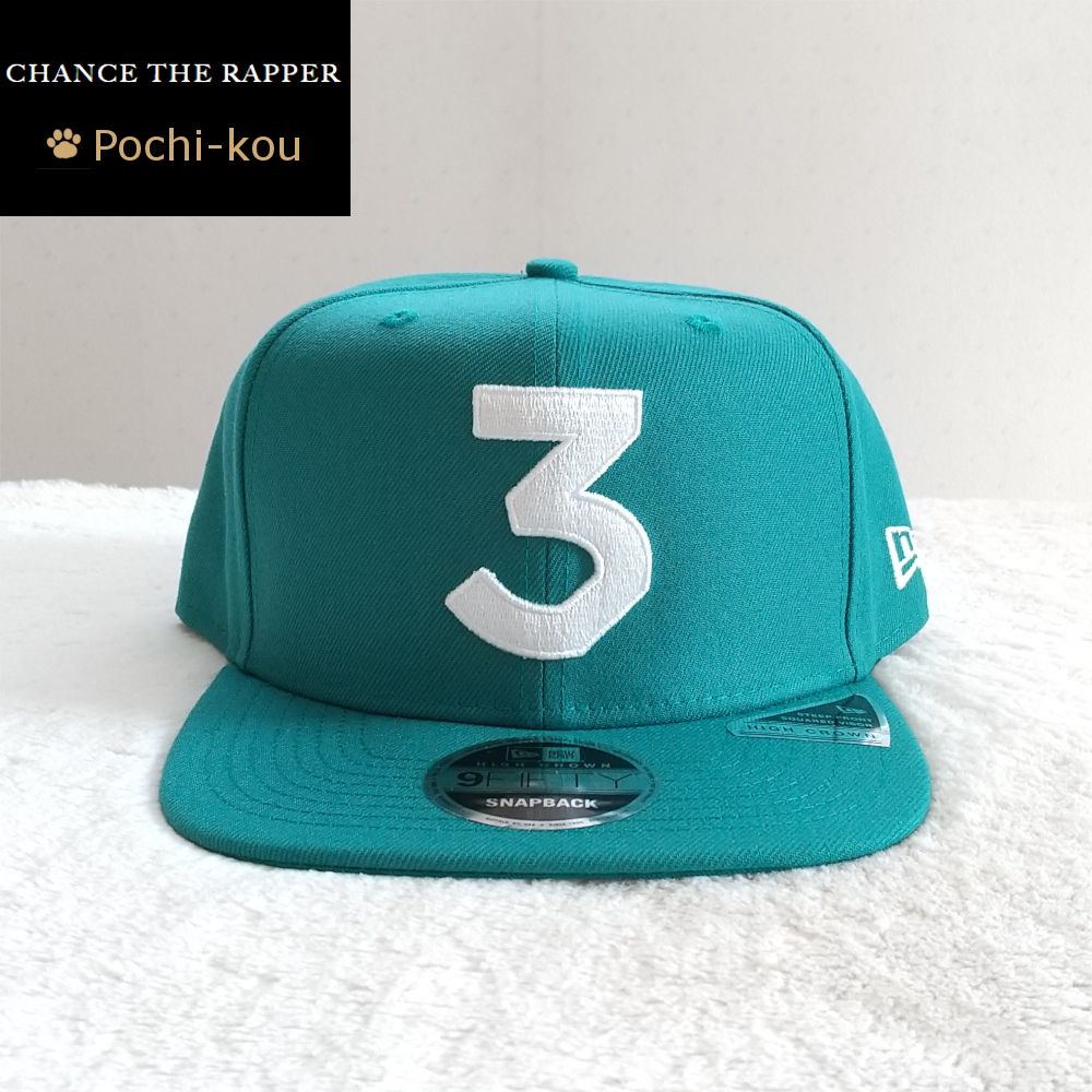 セール チャンスザラッパー CHANCE3 NEW ERA 帽子 ブルーアズーレ