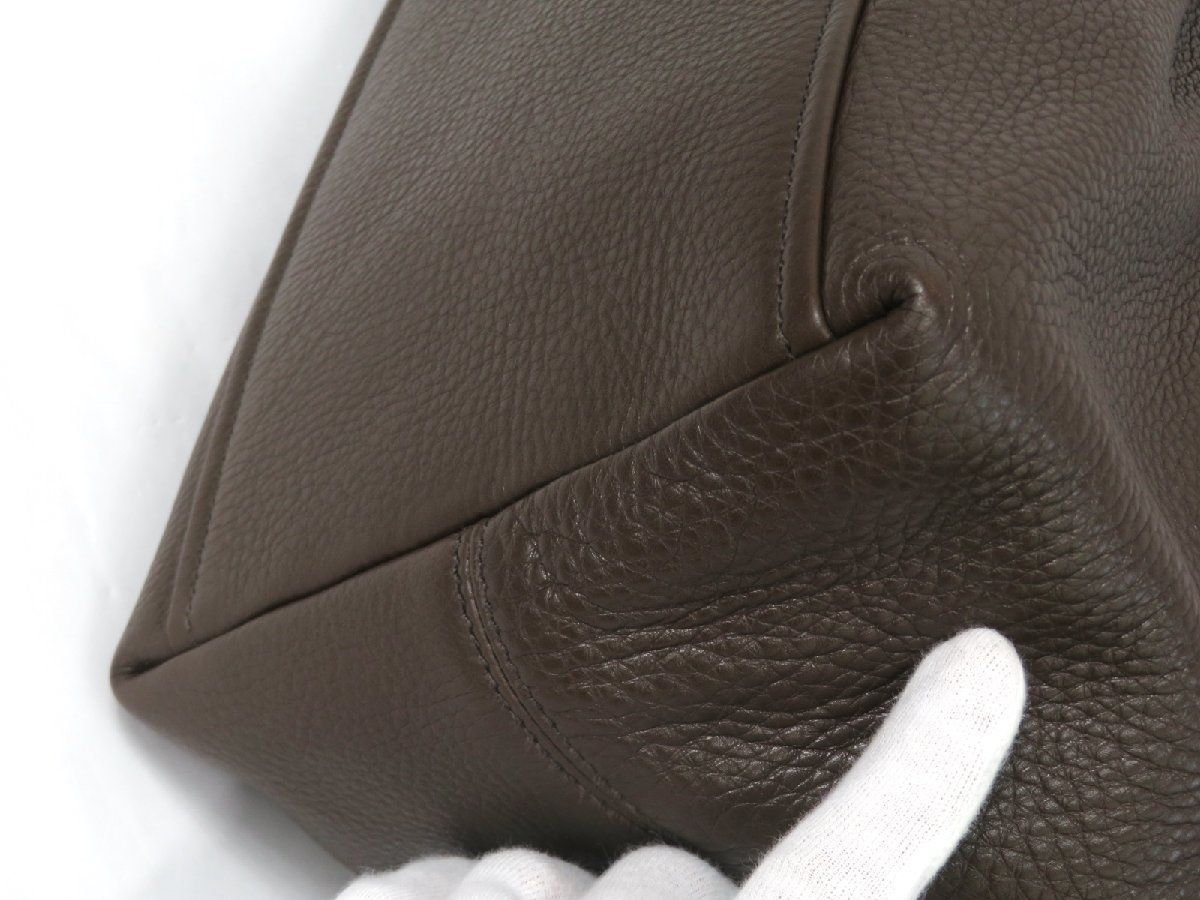 【特別値下げ 4/29日01：59まで】■美品■　ジル サンダー ハンド ボストン バッグ レザー ブラウン 茶 【A59471】 □美品□ ジル サンダー ハンド ボストン バッグ レザー ブラウン 茶