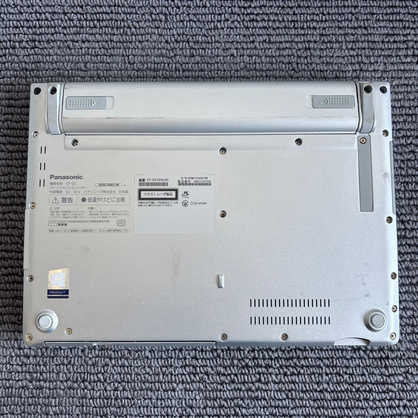 Panasonic CF-SV1 i7-1165G7 メモリ16GB SSD 256GB Win11 顔認証