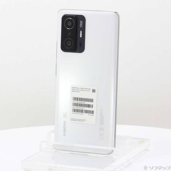 中古品〕 Xiaomi 11T 128GB ムーンライトホワイト 11TWH128GB