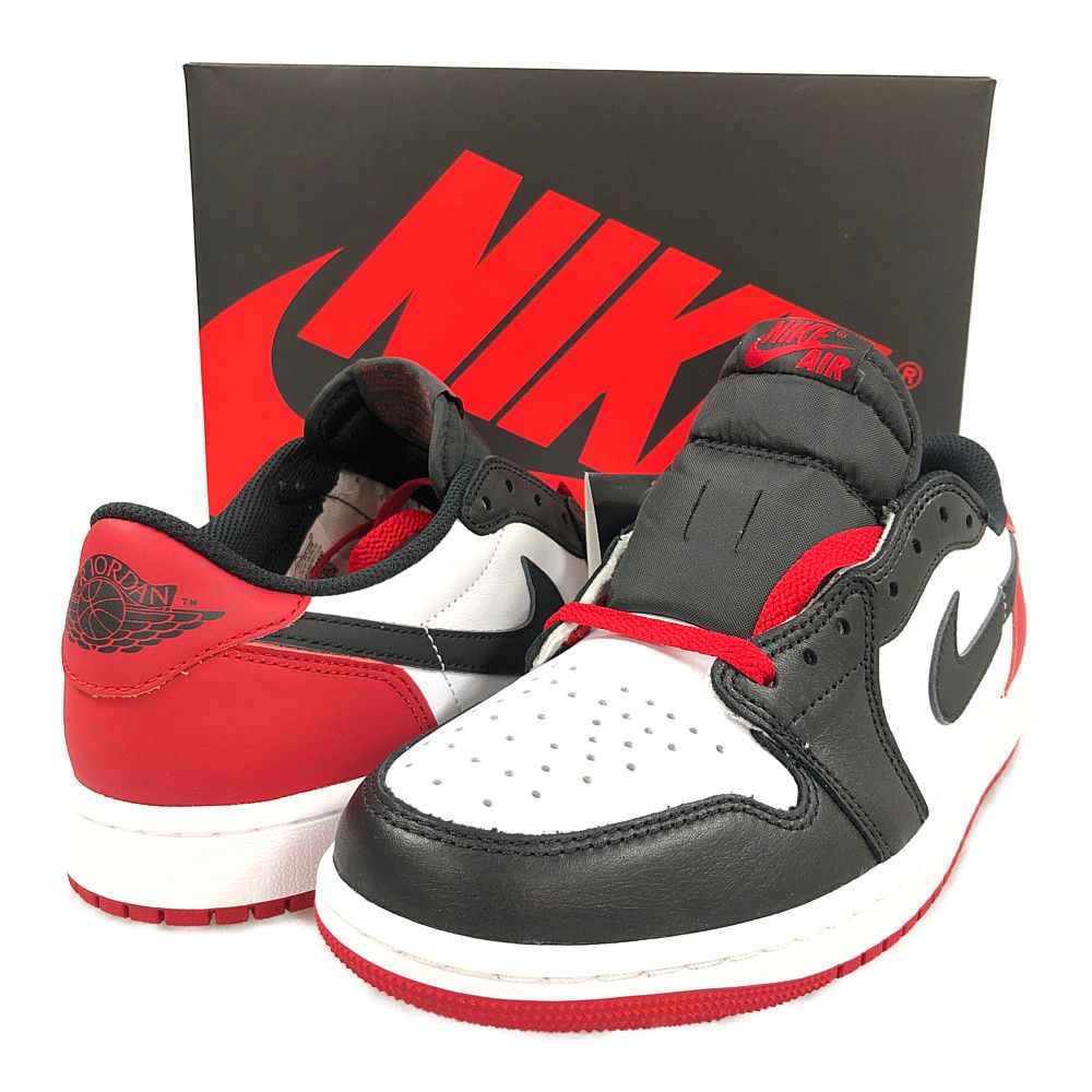 NIKE ナイキ CZ0790-106 AIR JORDAN 1 RETRO LOW OG BLACK TOE エア