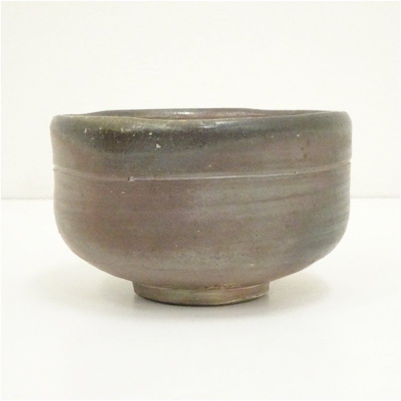 備前焼 矢部俊一造 茶碗（共箱） 茶道 抹茶 おしゃれ 抹茶茶碗