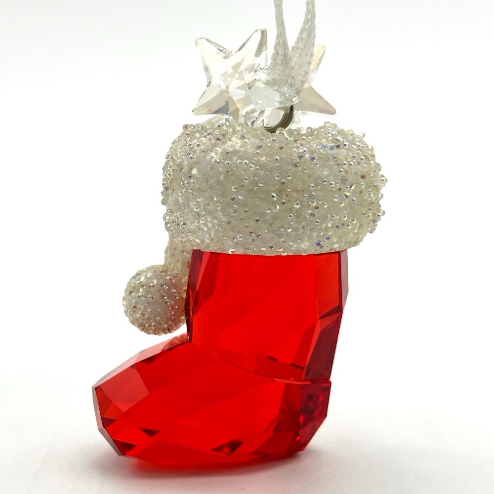 スワロフスキー SWAROVSKI サンタさんの靴下 2012年廃盤品