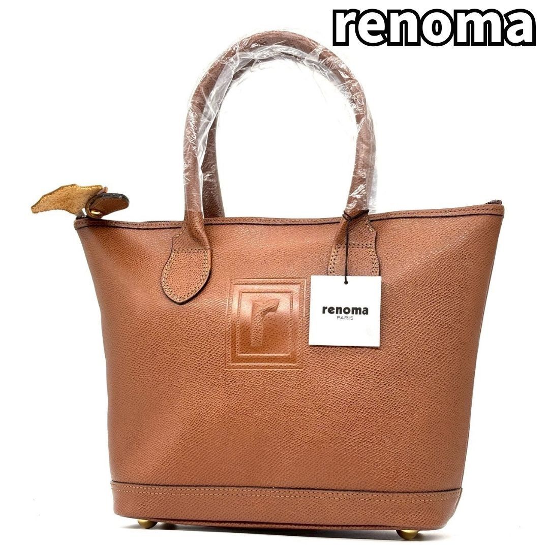 知性を纏う本革美品】 Renoma レノマ トートバッグ レザー A4収納可