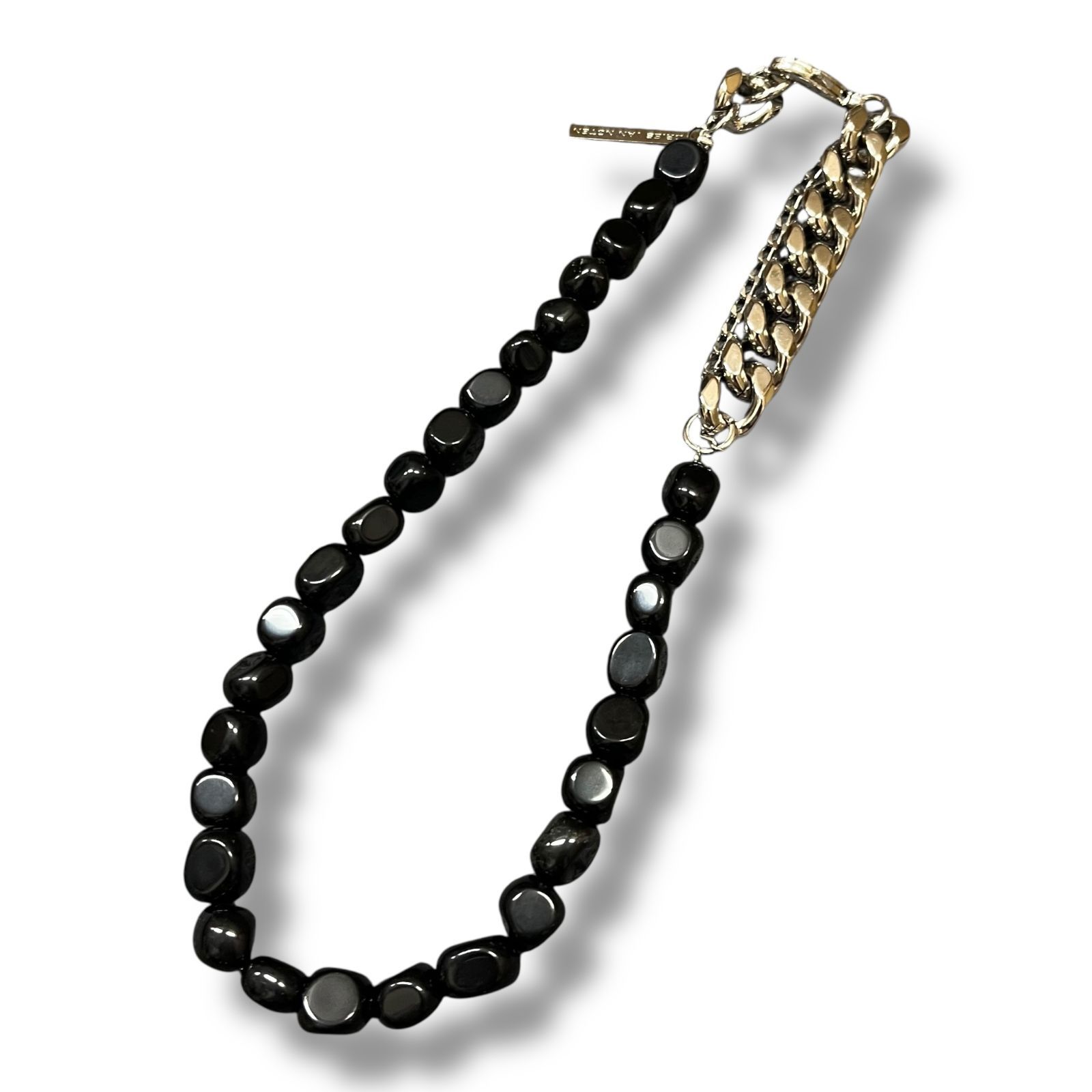 未使用品 DRIES VAN NOTEN 25SS stone necklace ストーンネックレス