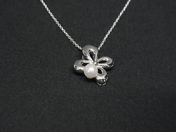 【極上】タサキ　本真珠　パール　アコヤ　ネックレス　シルバー TASAKI タサキ アコヤパール 真珠 イヤリングセット ネックレス