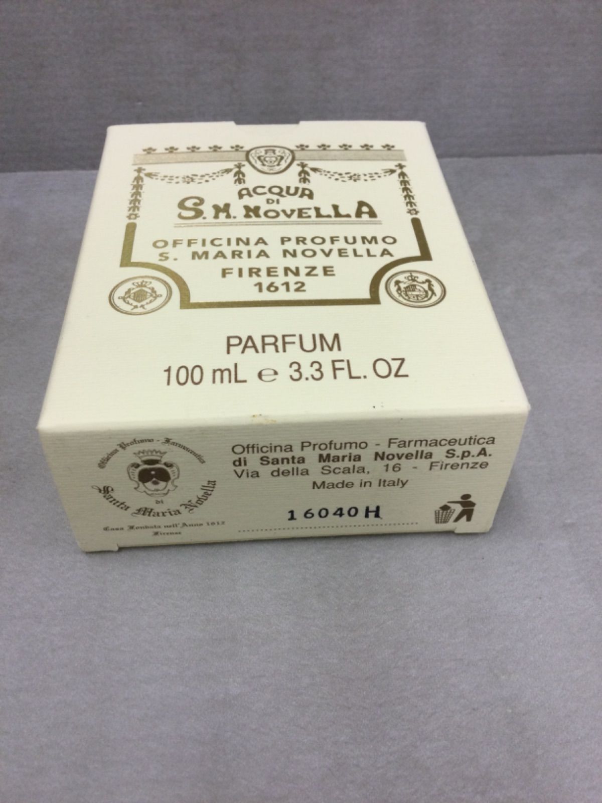 S1724 サンタ・マリア・ノヴェッラ オーデコロン 100ml アックア・デッラ・レジーナ
