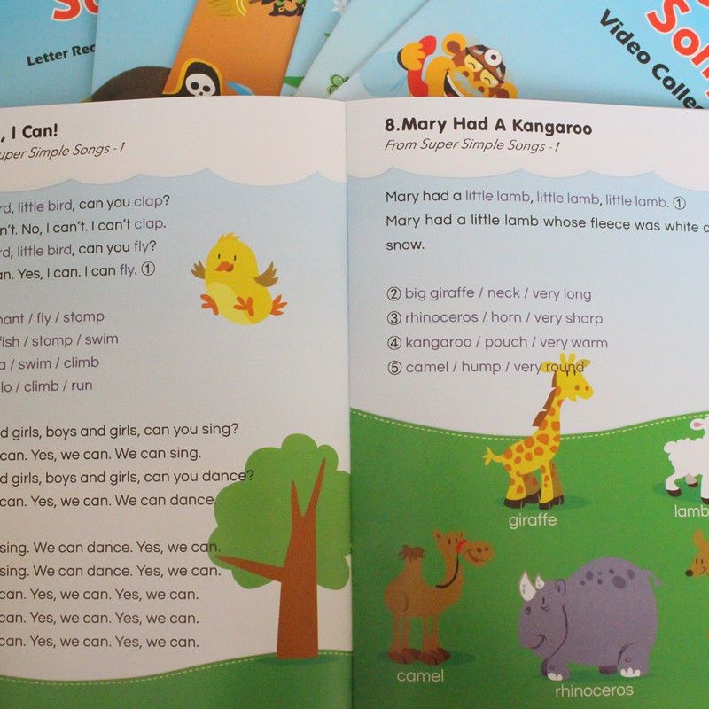 super simple songs 9冊 Super Simple Songs Video DVD Volume Children Kids English