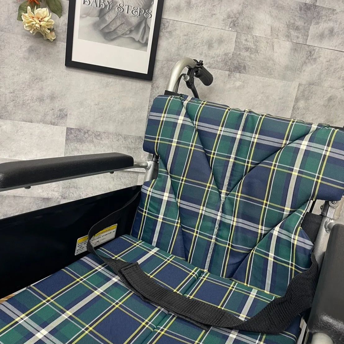 BMJ16-42SB-M カワムラサイクル 介助式 車椅子 アルミ製 中古車椅子