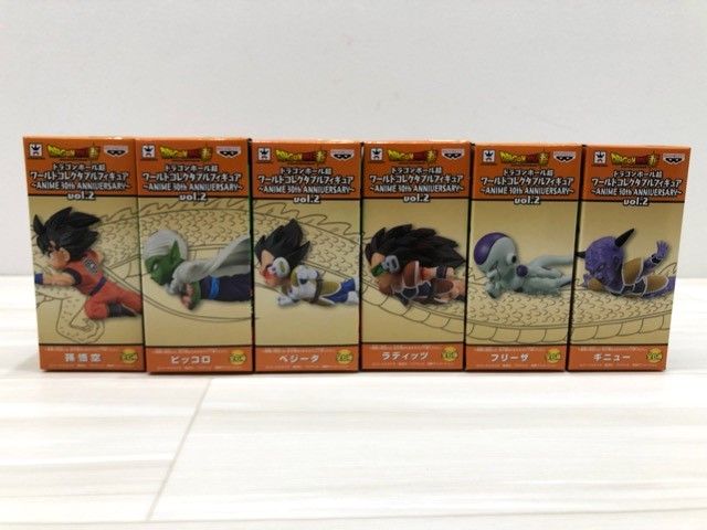 ドラゴンボール超 ワールドコレクタブルフィギュア ～ANIME 30th ANNIVERSARY～ vol.2 全6種コンプ 未開封【G1472-007】106 ドラゴンボール超 ワールドコレクタブルフィギュア ～ANIME 30th