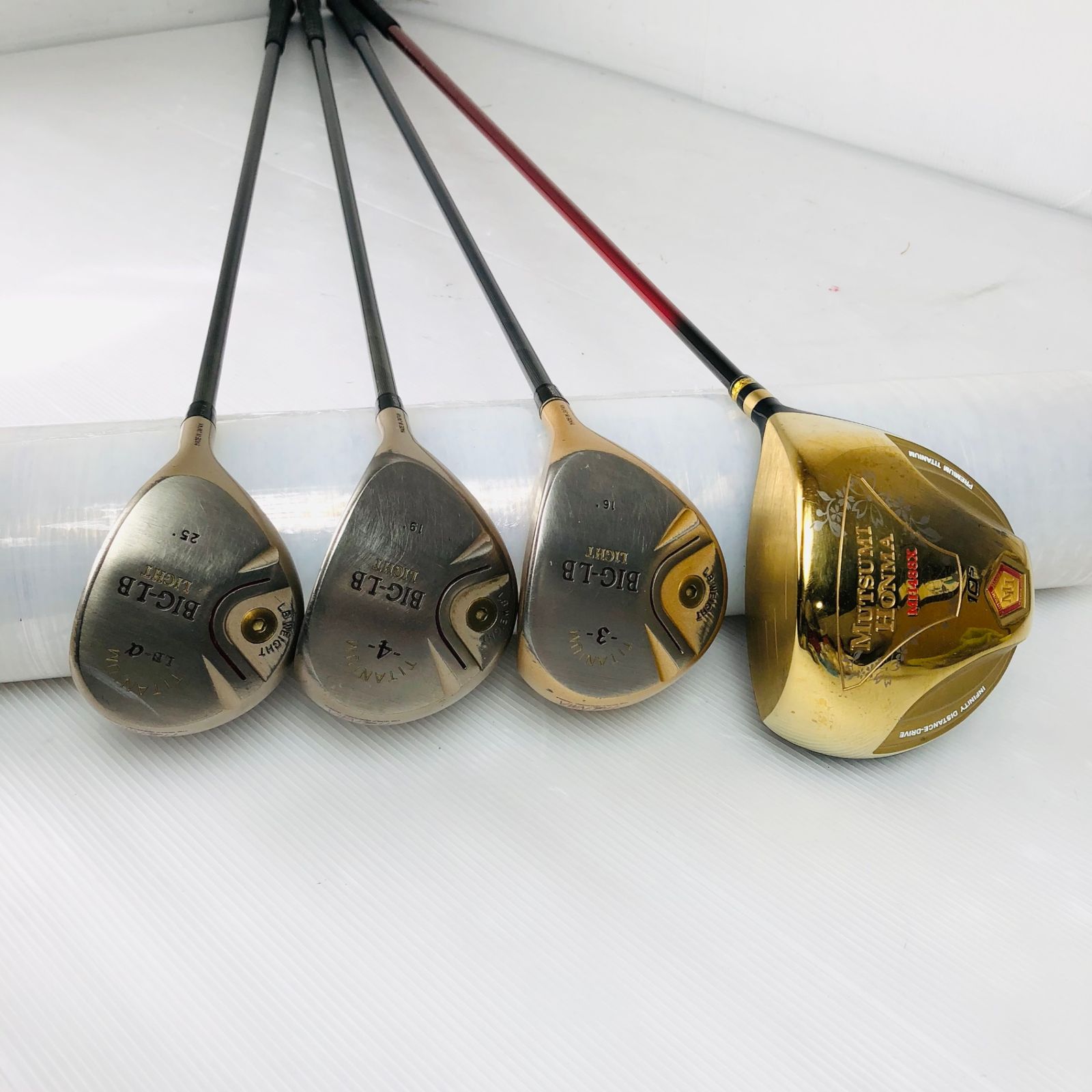 豪華 13本 HONMA ホンマ メンズ ゴルフ クラブ セット 入門 バッグ付き フルセット 右利き パター付