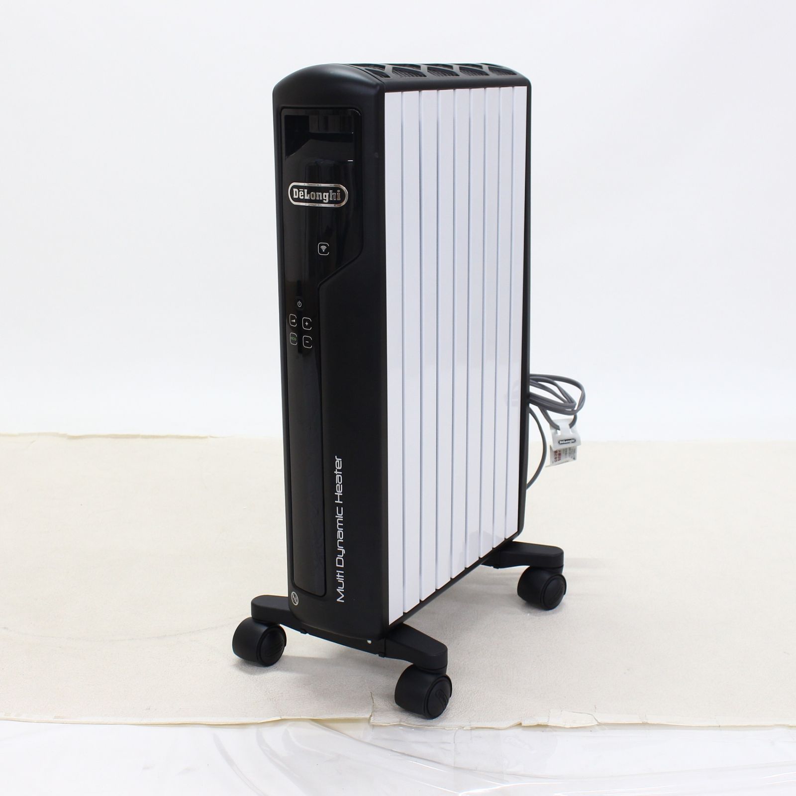 2025年発売モデル デロンギ マルチダイナミックヒーター Wi-Fiモデル MDHAA12WIFI-BK ピュアホワイト マットブラック 暖房目安 8～10畳 mdhaa12wifi-bk 可 C