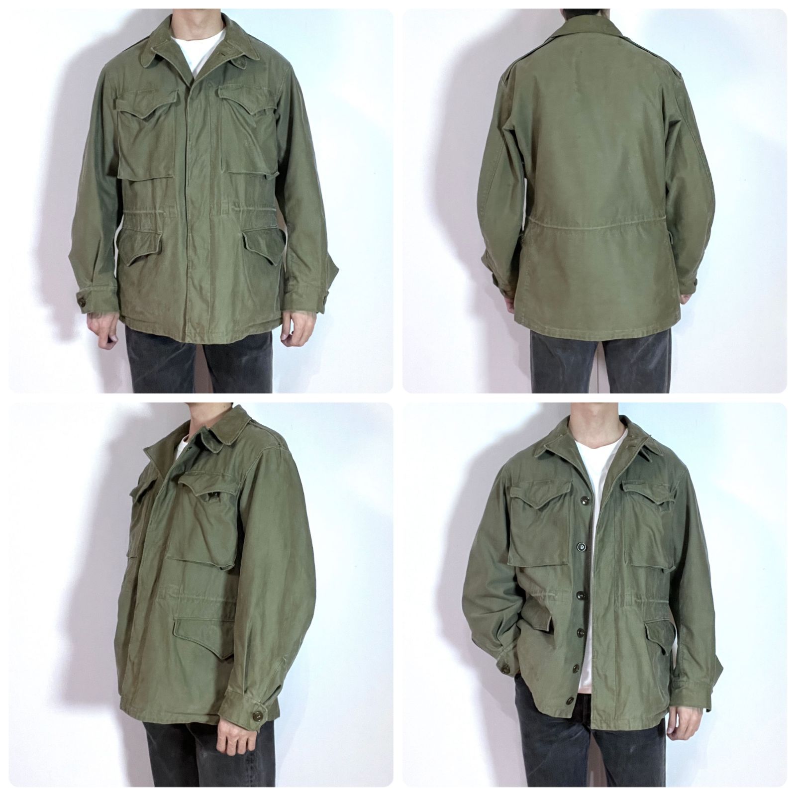 40s U.S.ARMY ユーエスアーミー 米軍 実物 M43 M-43 field