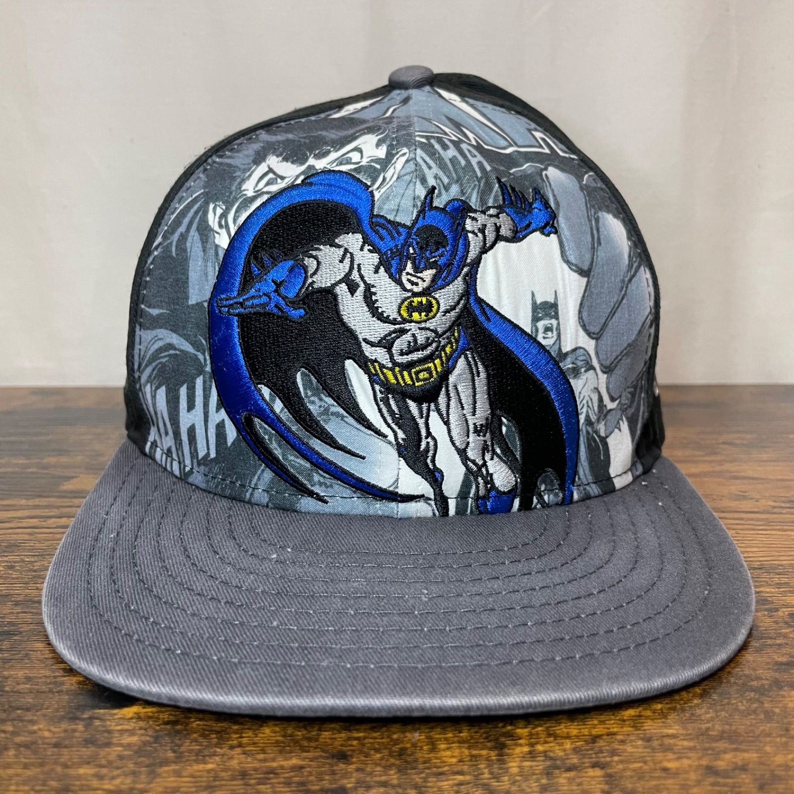 I-3ニューエラ 総柄×ブラック バットマン(Batman)Cap - メルカリ