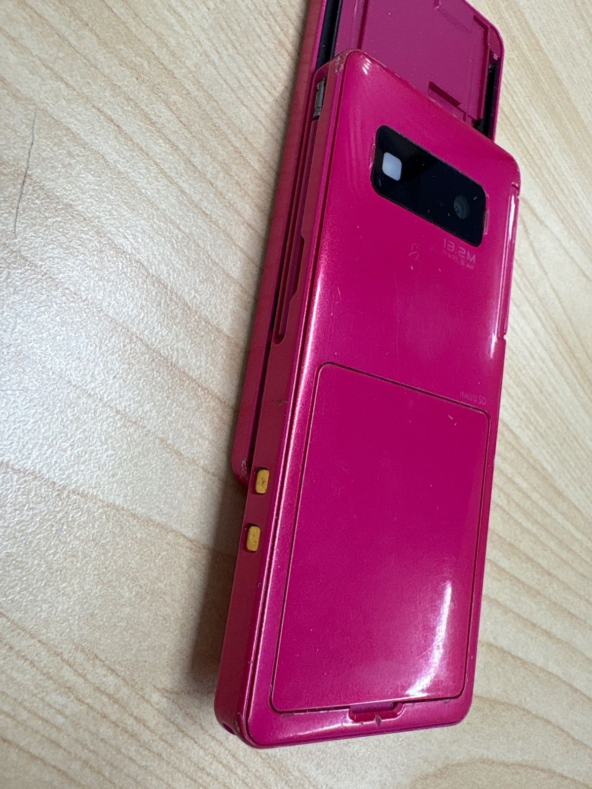NTT docomo ピンク スライド式携帯電話 P-03D|mercariメルカリ官方指定
