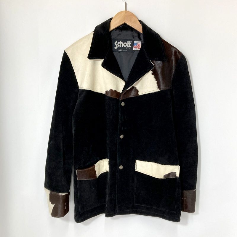 schott ショット ハラコ スウェード ジャケット カーコート schott ショット ハラコ スウェード ジャケット カーコート schott