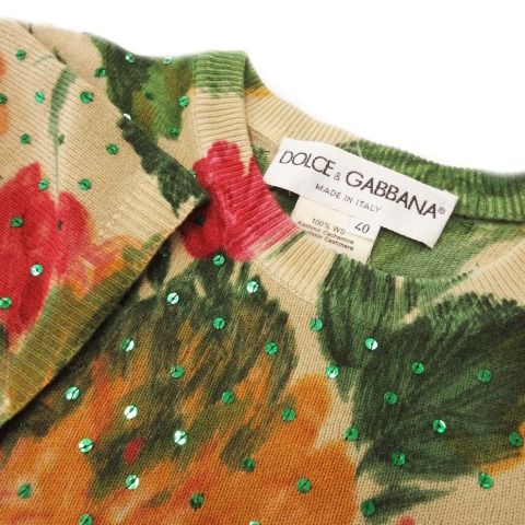 ドルチェ&ガッバーナ ドルガバ DOLCE&GABBANA ニット セーター