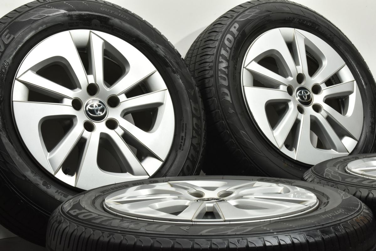 大 トヨタ 50 プリウス 純正 15in 40 PCD100 ダンロップ エナセーブ EC204 195 65R15 カローラスポーツ ツーリング セダン 可