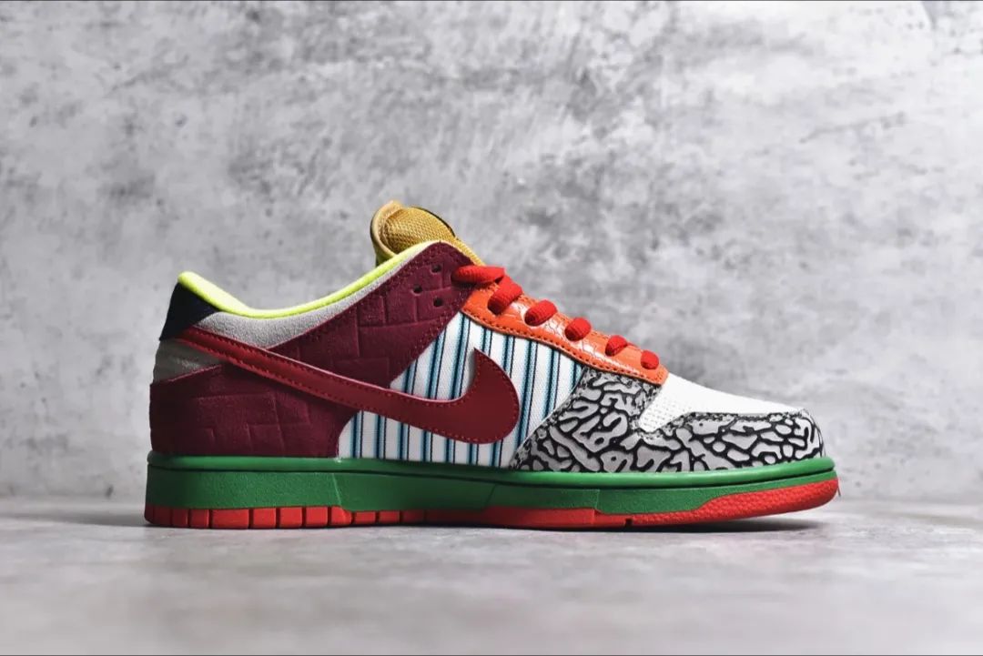 ナイキ スニーカー Nike SB “What the Dunk” 318403-141 男女兼用 並行 