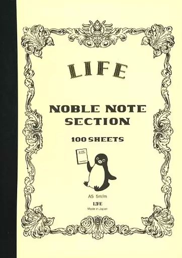 Amazon.co.jp: Suicaのペンギン A5 Life ノーブルノート うす