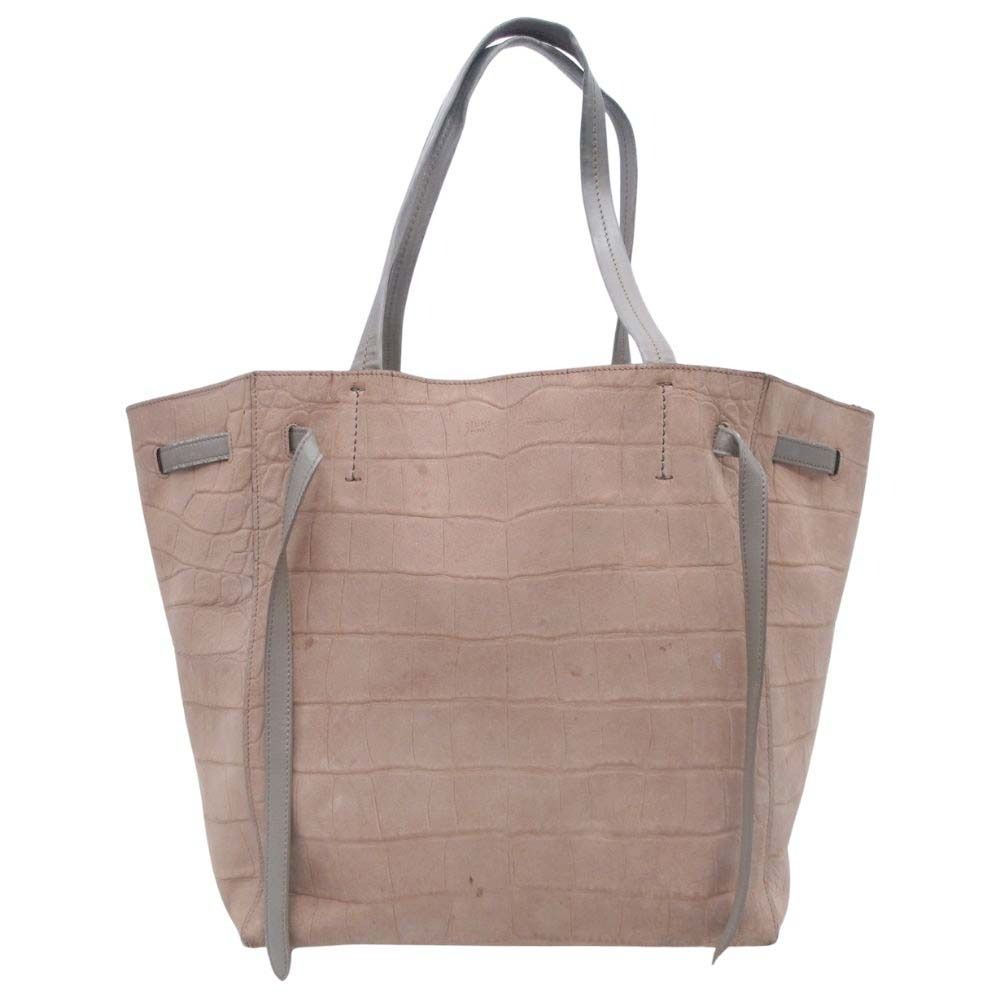 CABAS（CELINE） セリーヌ カバファントムスモール レザー 濃青