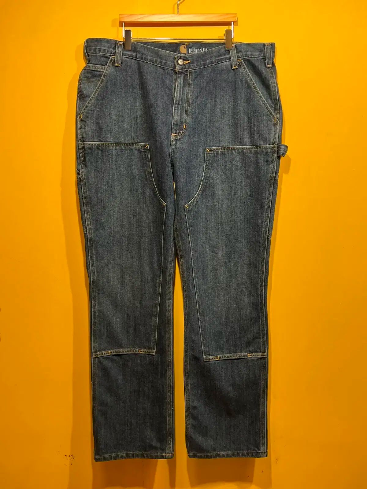 雰囲気系 00s carhartt カーハート デニム ダブルニー 31×30 楽天市場】00s カーハート Carhartt ダブルニー ダック ワーク