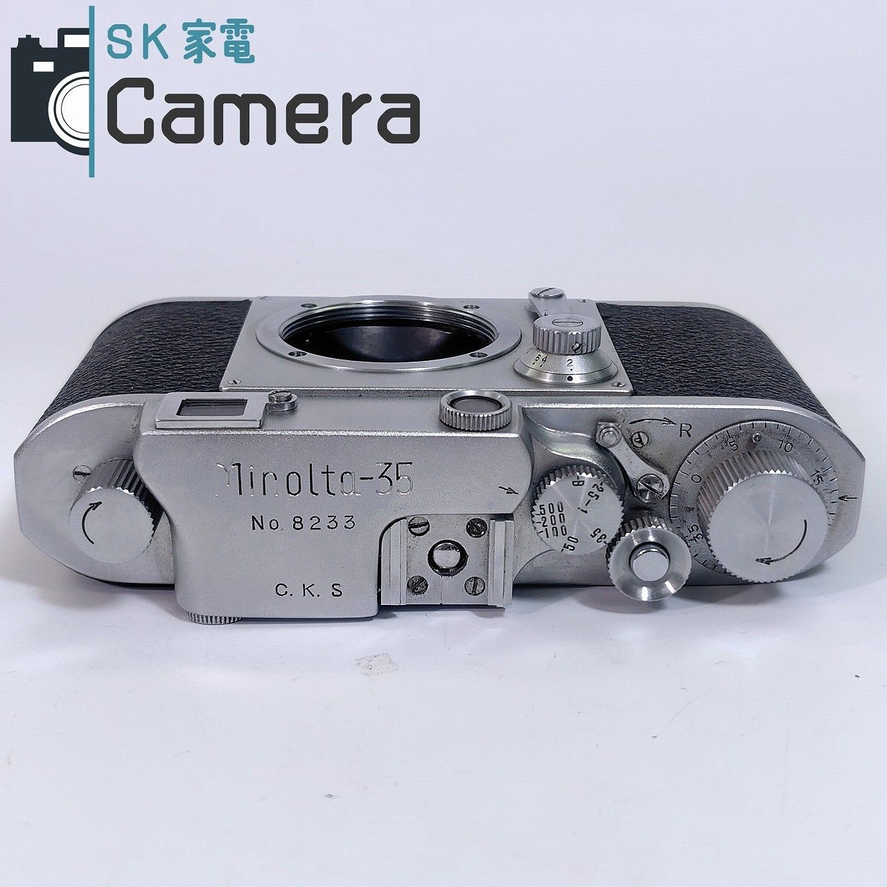 Minolta-35 レンジファインダーカメラ MINOLTA minolta-35 C.K.S. MADE IN OCCUPIDE JAPAN ミノルタ