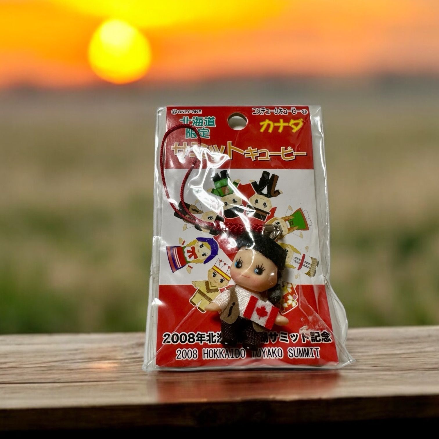 2008年北海道洞爺湖サミット記念キューピー （限定品）全8ヶ国