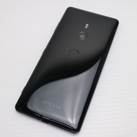 Xperia SOV39 ブラック 本体☆美品 美品 SOV39 Xperia XZ3 ブラック スマホ 本体 白ロム 土日祝発送