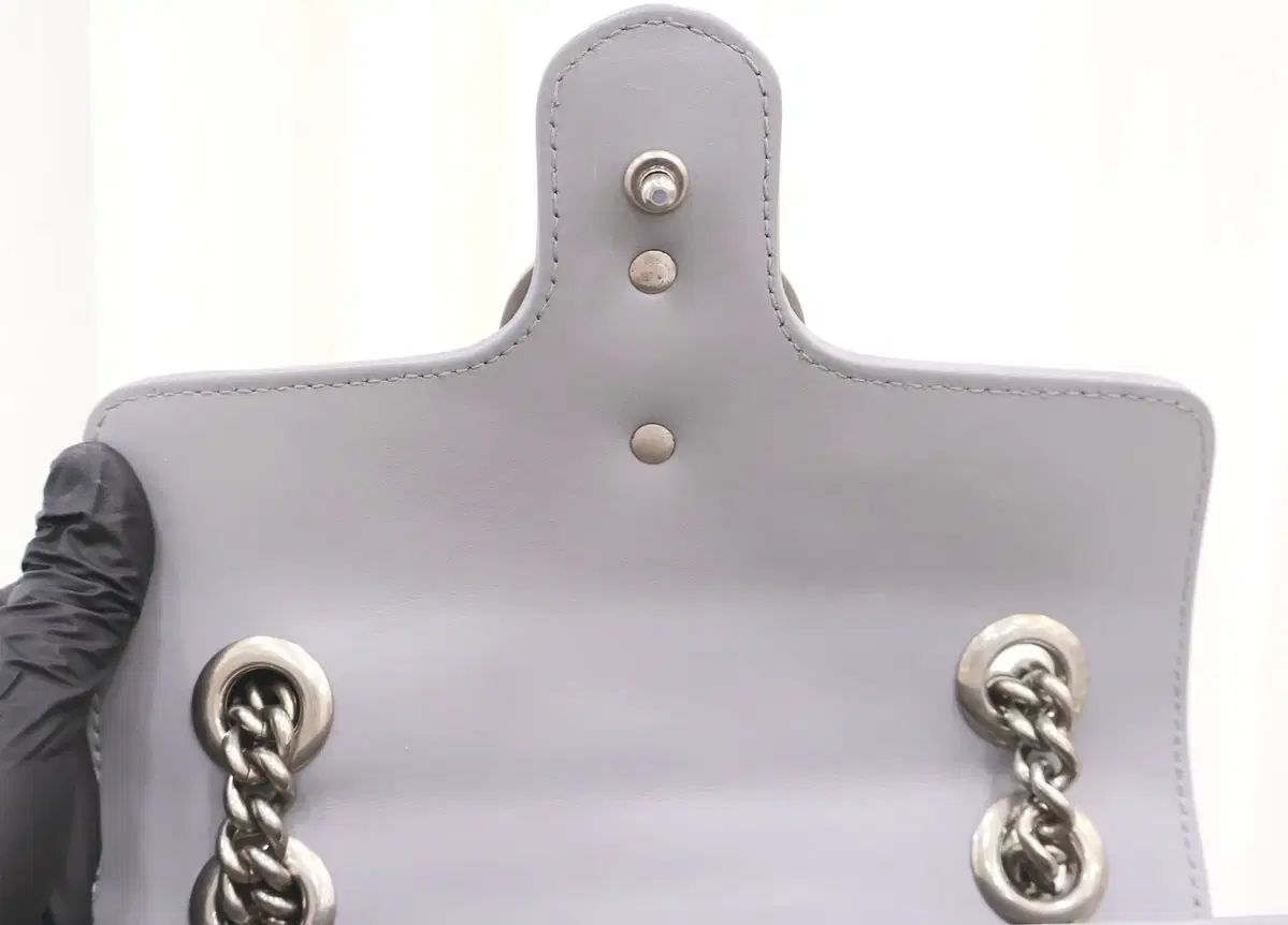 GUCCI グッチ GG マーモント マトラッセ スモール クロス ショルダーバッグ 446744 DECORATOM_COM_BR