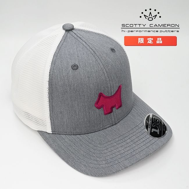 Scotty Cameron グレーキャップ スナップバック スコッティキャメロン ツートーン スコッティドッグ スナップ