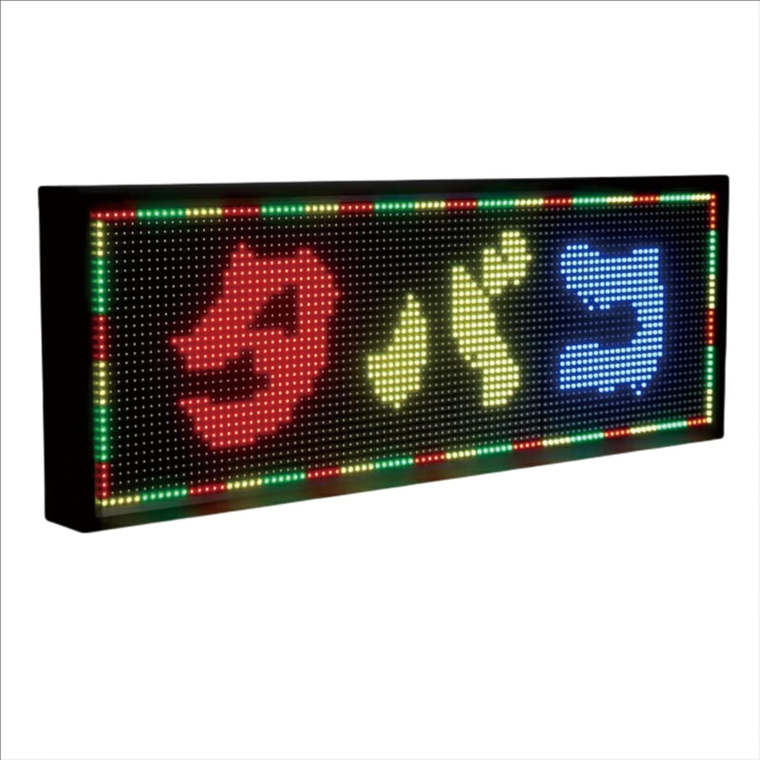 LED電光掲示板 防水仕様 演出パターン多数 LEDBOX-370-RGB FF989