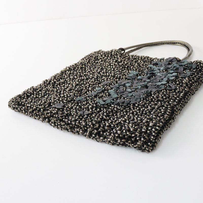 アンテプリマ ANTEPRIMA フラワーモチーフ ワイヤーバッグ/ブロンズ  