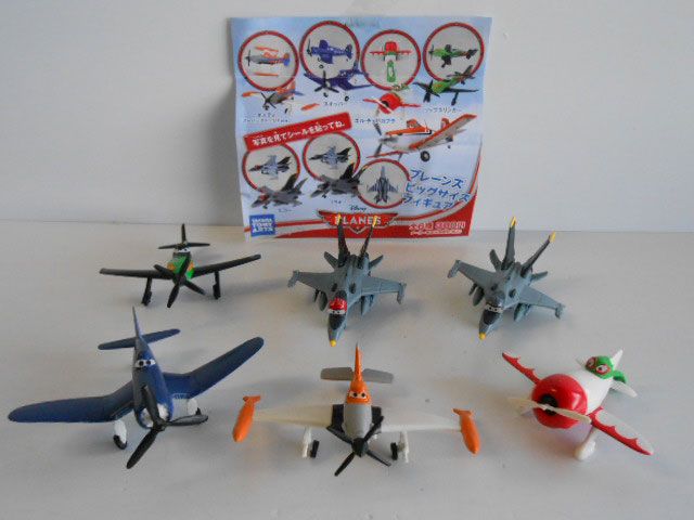 ♯Koa22GzディズニーPLANESプレーンズビッグサイズフィギュア6種 プレーンズ ビックサイズフィギュア | ディズニーピックアップ