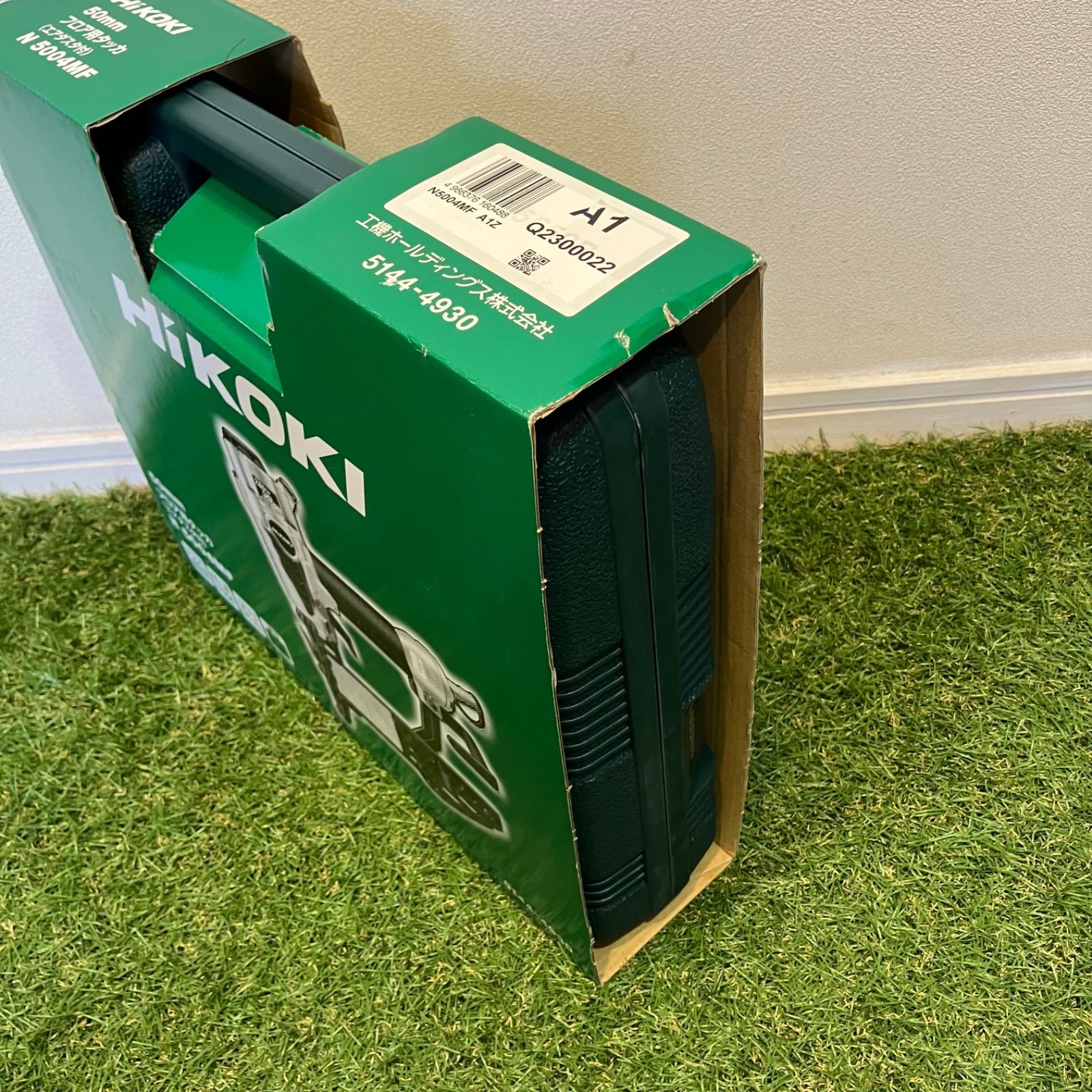 新品未使用品 ハイコーキ N5004MF 常圧 フロアタッカ フロア用タッカー 