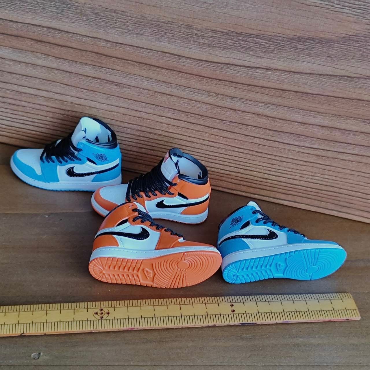 ミニスニーカー 【オレンジ・ブルー】2足セット コレクション