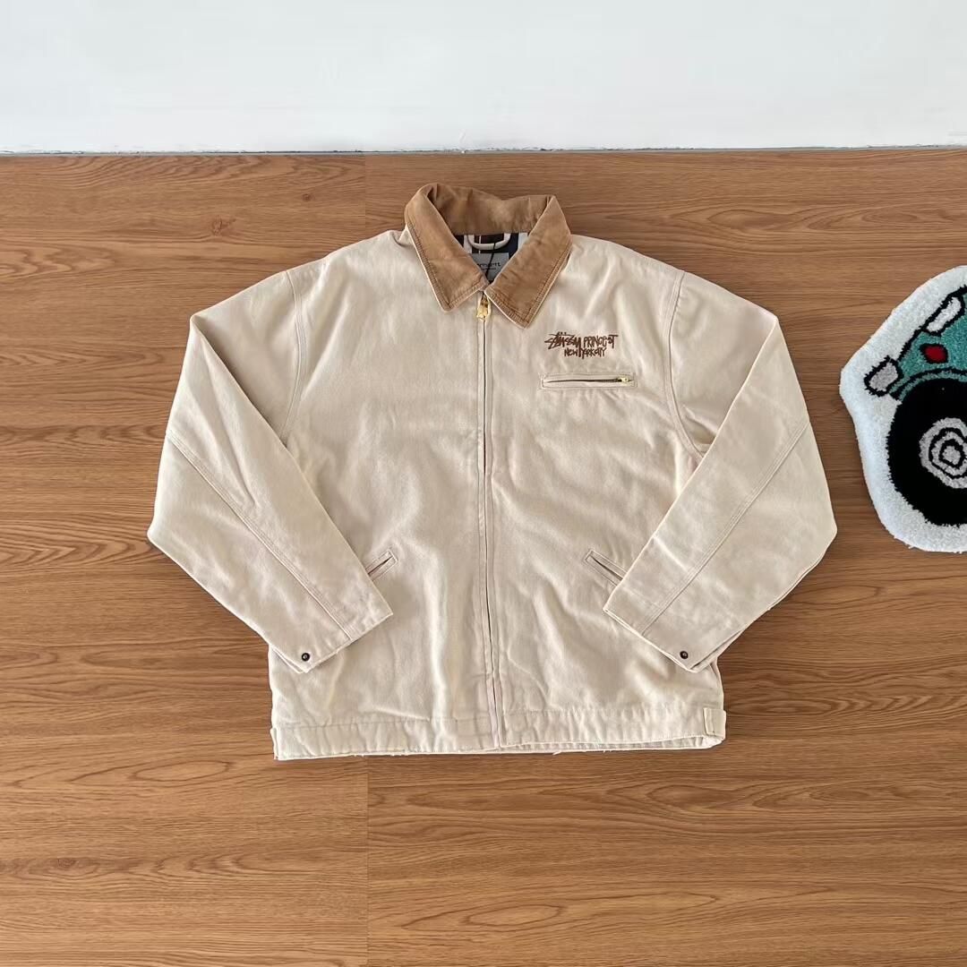 Carhartt WIP メンズ ダック Detroit ジャケット ジャケット 連名stussyステューシー ジャケット