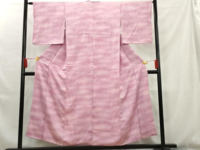 平和屋着物□上質な小紋 草花吉祥文 暈し染め 正絹 逸品 CAAU0342ev