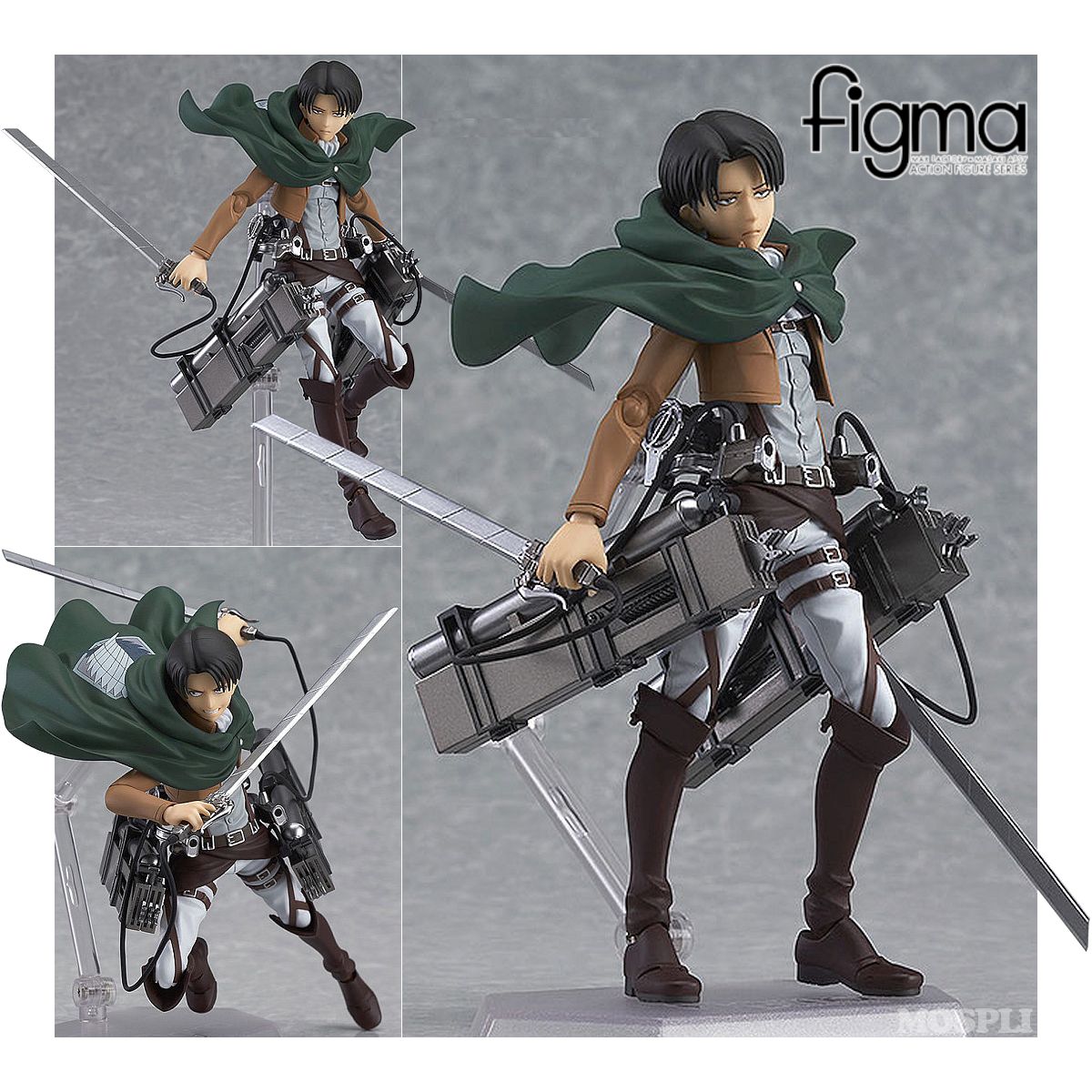 進撃の巨人 figma 213 リヴァイ 新品未開封 新品未開封 figma 進撃の巨人 リヴァイ 213 塗装済可動