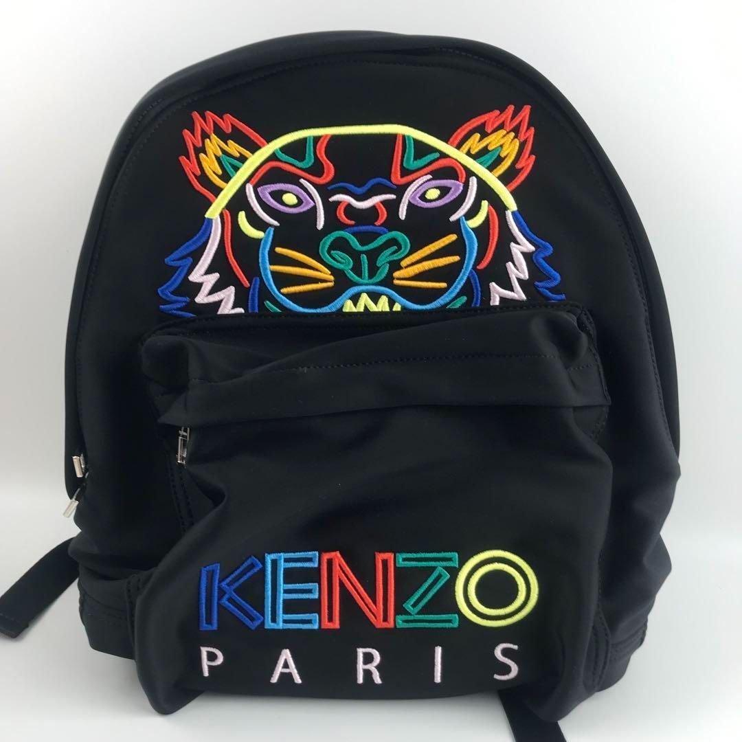 KENZO 】リュックサック バックパック 虎 立体刺繍 カラフル C608 - メルカリ