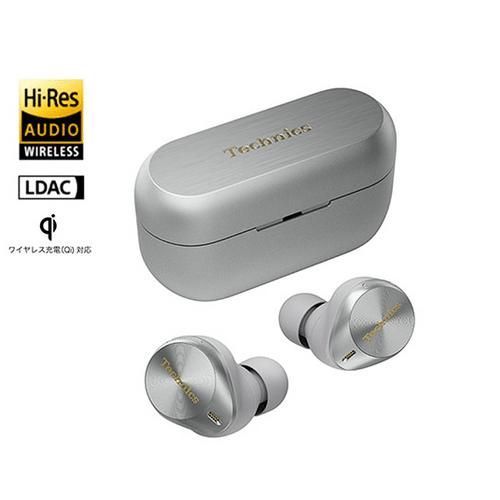 らくらくメルカリ便でお届け メーカー保証付き EAH-AZ80-S パナソニック Technics ワイヤレスステレオインサイドホン ワイヤレスイヤホン シルバー