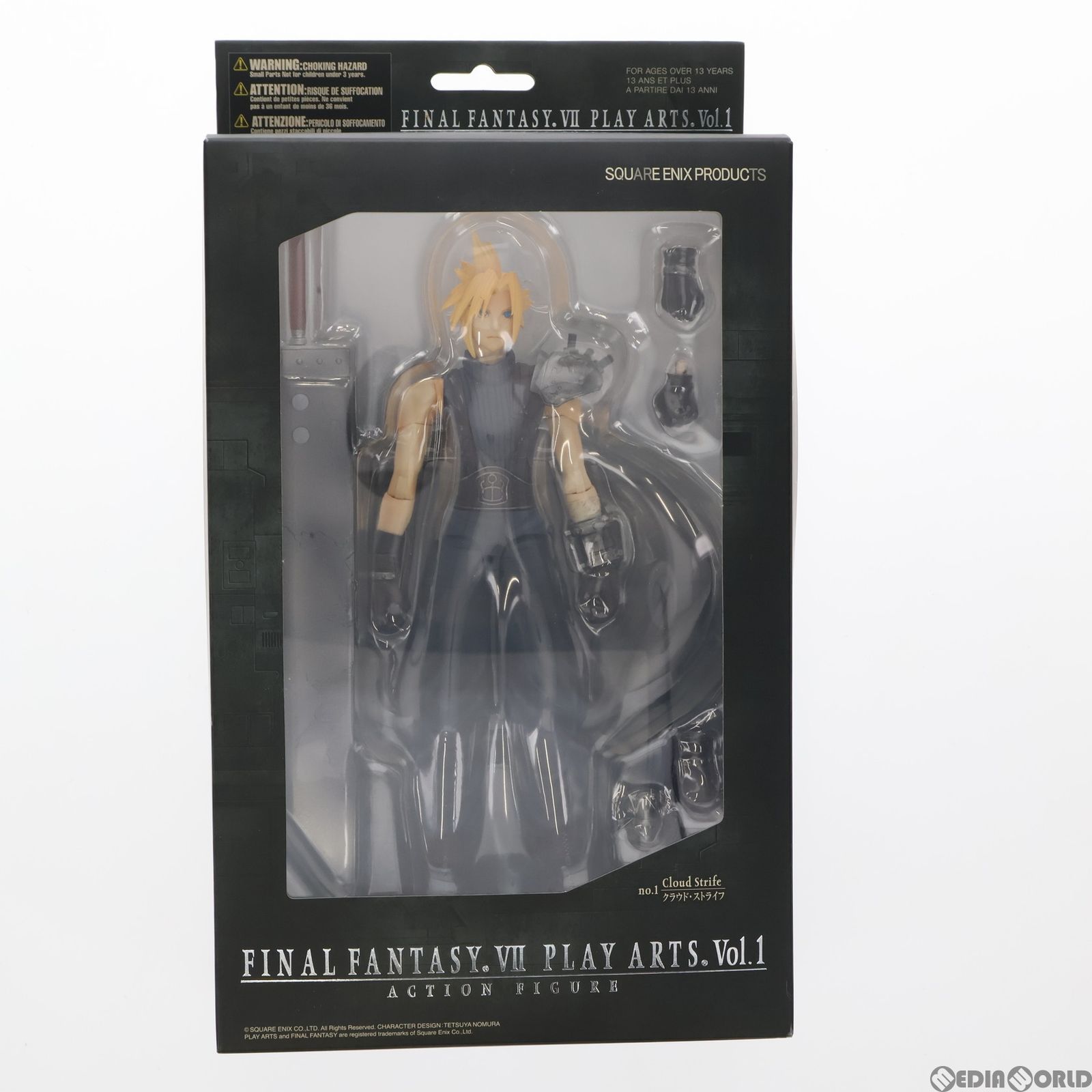 FinalFantasy Ⅶ Play Arts Vol.1 フィギュア FINAL FANTASY VII PLAY