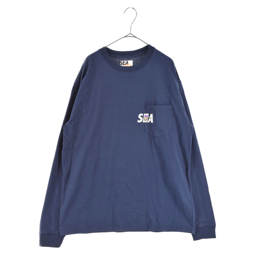 WIND AND SEA (ウィンダンシー) MADNESS WDS L/S Pocket TEE ロゴ