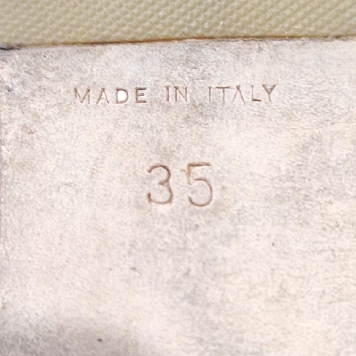  FABIO RUSCONI ファビオルスコーニ フラットシューズ 35 レディース - ベージュ アウトソール張替済 タッセル レザー フラットシューズ バレエシューズ パンプス