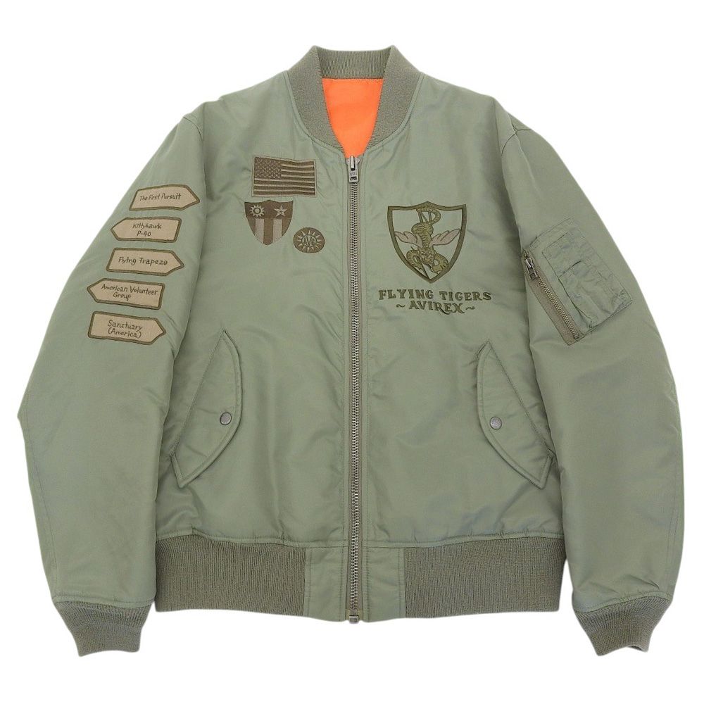 完売品✨ アヴィレックス AVIREX フライングタイガー 14AW MA-1 完売品✨ アヴィレックス AVIREX フライングタイガー 14AW MA-1